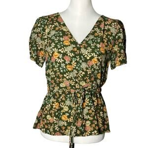 Women’s Loft XS Green dressy top